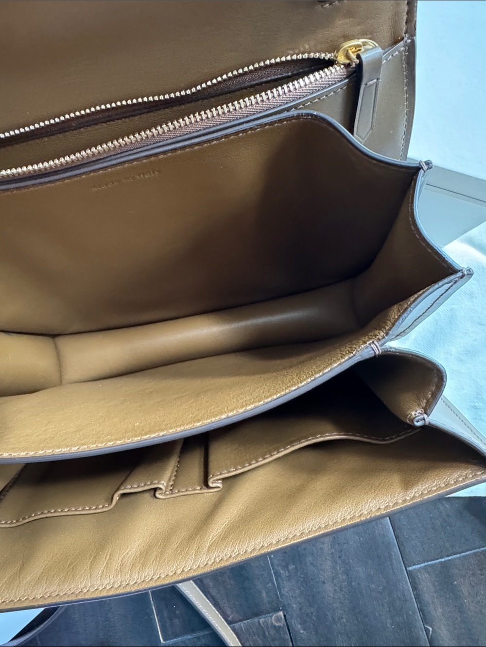 Celine Classic Box Medium Brown Gold Hardware Phoebe Era Full Set - Picture 14 of 17